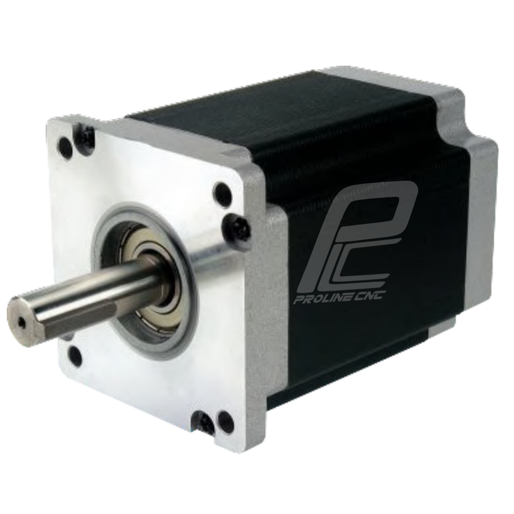 استپ موتور 120 کیلوگرم سانتی متر CNC مدل 110CM12 شفت 19mm دو فاز نما 34 برند لیدشاین Leadshine