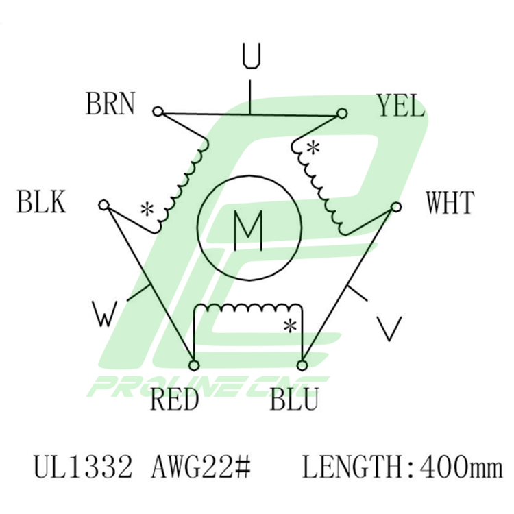 استپ موتور سی ان سی 9 کیلوگرم بر سانتی متر نما 23 برند لیدشاین مدل 573S09