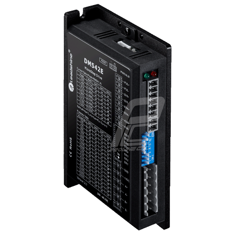 استپ درایو مخصوص موتور 4 تا 30 کیلوگرم مدل DM542E برند لیدشاین leadshine دو فاز 4.2 آمپر