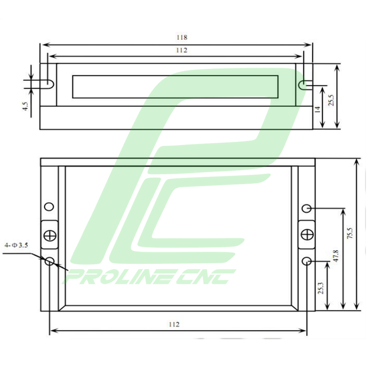 استپ درایو مخصوص موتور 4 تا 30 کیلوگرم مدل DM542E برند لیدشاین leadshine دو فاز 4.2 آمپر