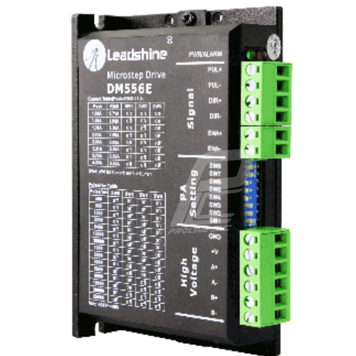 استپ درایو مخصوص موتور 4 تا 65 کیلوگرم مدل DM556E برند لیدشاین leadshine دو فاز 5.6 آمپر