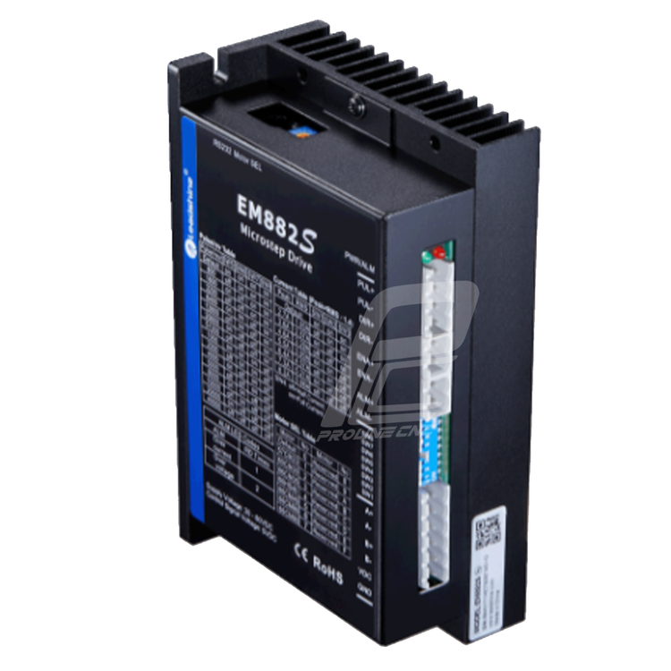 استپ درایو مخصوص موتورهای 9 تا 120 کیلوگرم مدل EM882S برند لیدشاین leadshine دو فاز 8.2 آمپر