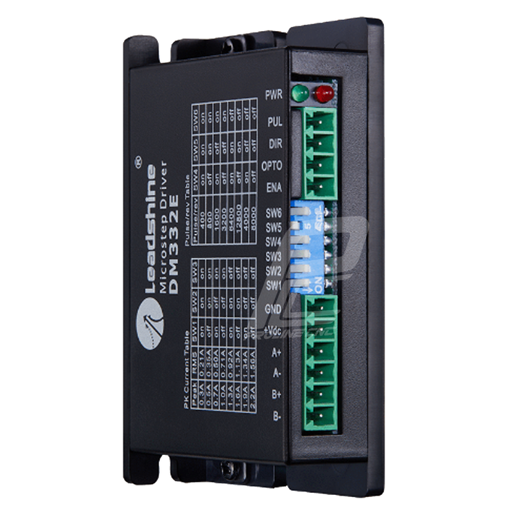 استپ درایو مخصوص موتورهای 1 تا 6 کیلوگرم مدل DM332E برند لیدشاین leadshine دو فاز 3.2 آمپر