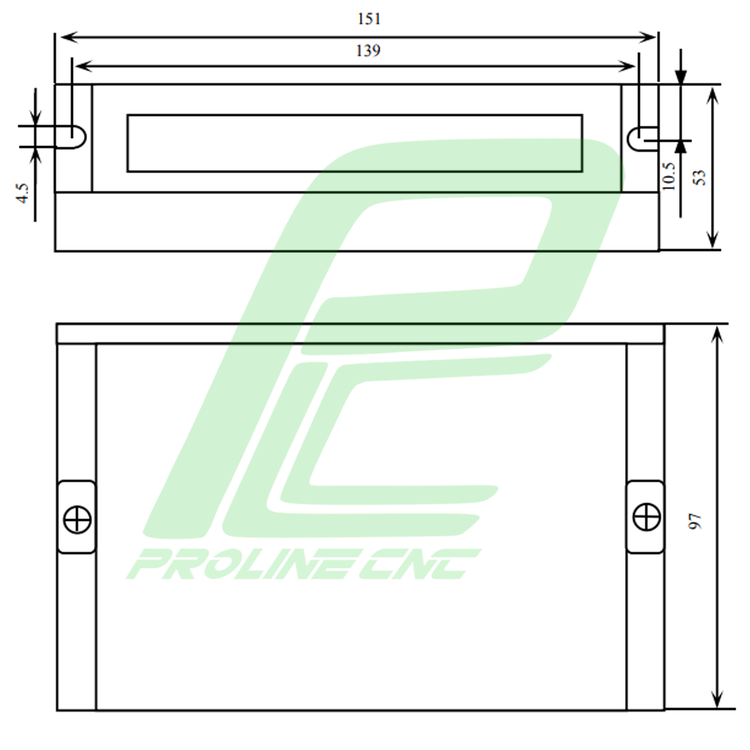 استپ درایو مخصوص موتورهای 9 تا 120 کیلوگرم مدل 3DM883 برند لیدشاین leadshine سه فاز 8.3 آمپر