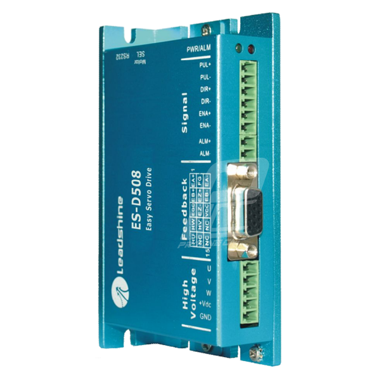 استپ درایو انکودردار مخصوص موتورهای 4 تا 120 کیلوگرم مدل ESD508 برند لیدشاین leadshine دو فاز 8 آمپر
