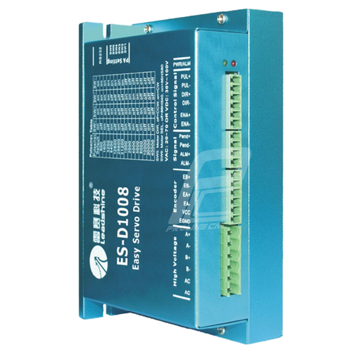 استپ درایو انکودردار مخصوص موتورهای 9 تا 120 کیلوگرم مدل ESD1008 برند لیدشاین leadshine دو فاز 8.2 آمپر