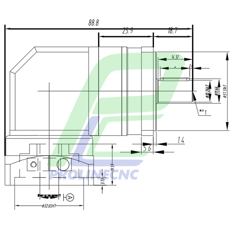 قیمت گیربکس خورشیدی 90 درجه سروو 750وات