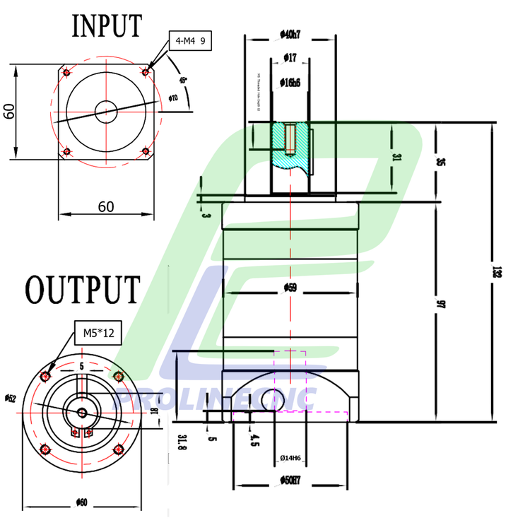 قیمت گیربکس 60 خورشیدی 1 به 25