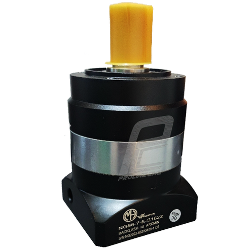 گیربکس خورشیدی استپ موتور انکودردار واستون VASTUN نسبت 1 به 5 مدل PL86 شفت ورودی 16 شفت خروجی 22 فلنج گرد مناسب استپ موتورهای ایزی سروو یا استپ انکودر دار