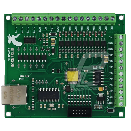 کنترلر CNC سی ان سی mach3 مچ تری 5axis پنج محور مدل Ethernet پورت LAN