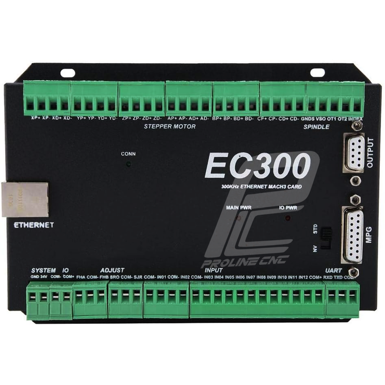 کنترلر CNC سی ان سی mach3 مچ تری 4axis چهار محور مدل EC300 Mach3 Ethernet
