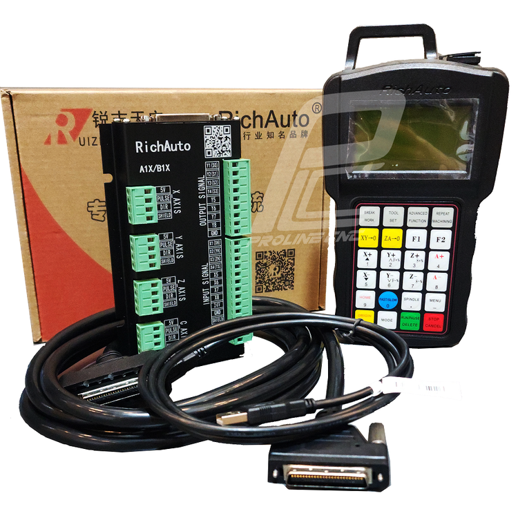 کنترلر dsp دی اس پی چهار محور 4axis ریچ اتو RichAuto مدل B18 (کنترلر cnc سی ان سی)