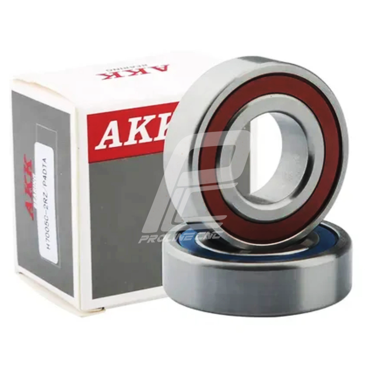 بلبرینگ دور بالای سرامیکی اسپیندل 7204DB-2RZ P4 برند AKK (جفتی)