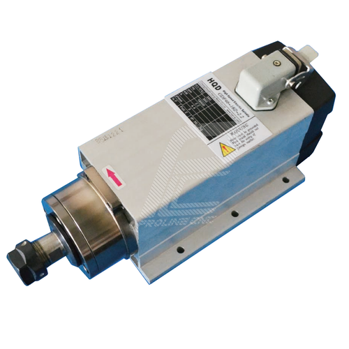 اسپیندل موتور هوا خنک 1.5 کیلو وات 18000دور 380 ولت برند اچ کیو دی HQD