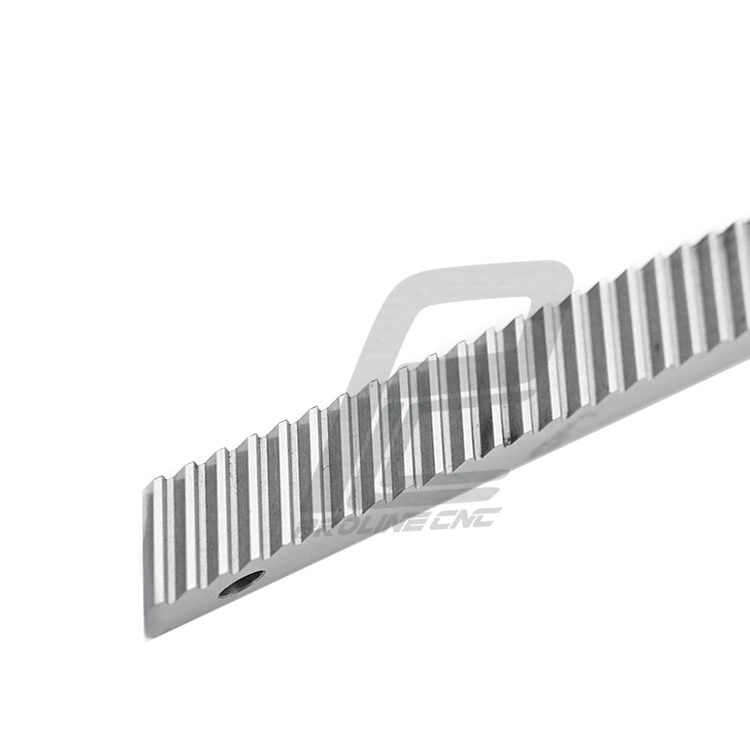 دنده شانه ای مورب Rack M2 مدول 2 عرض 24 میلی متر و ارتفاع 24 میلی متر (شاخه 2متری)