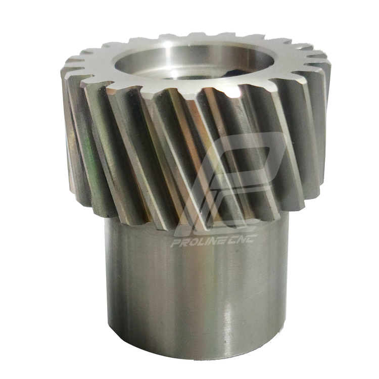 دنده مقابل مورب 30 دنده pinion rack2 مدول 2 تیتانیوم دار