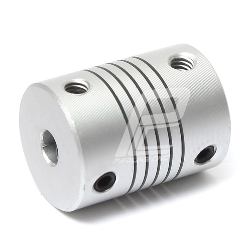 کوپلینگ آلومینیومی فنری انعطاف پذیر مدل SRB55 با قطر خارجی 55 میلیمتر ساخت چین
