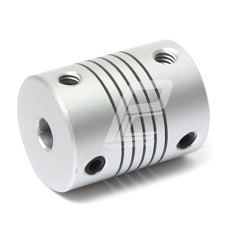 کوپلینگ آلومینیومی فنری انعطاف پذیر مدل SRB55 با قطر خارجی 55 میلیمتر ساخت چین