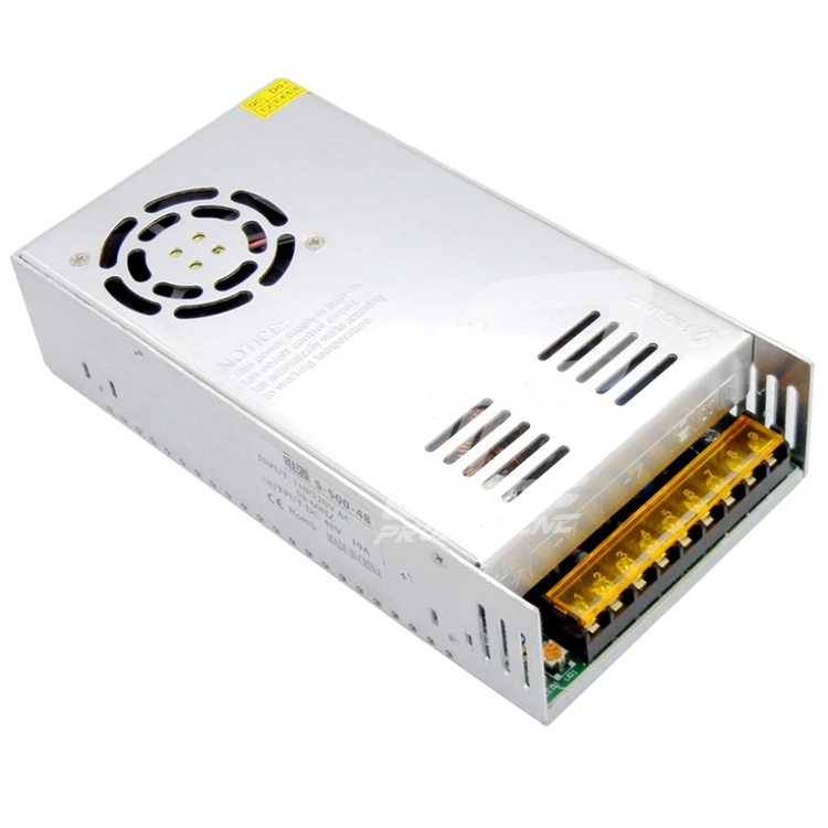 منبع تغذیه 48 ولت 10 آمپر ساخت چین برند PLC