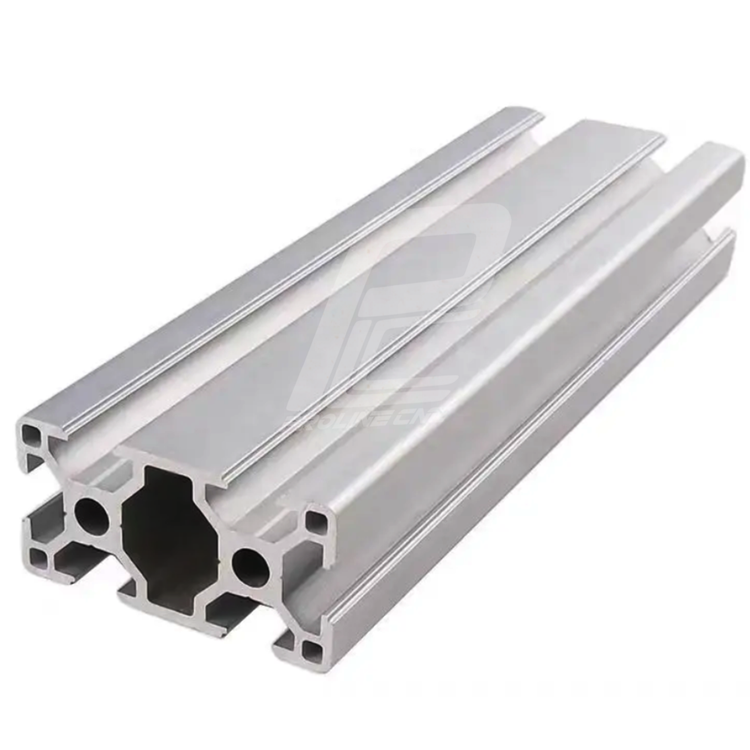 پروفیل 40 در 80 آلومینیومی شیاردار مهندسی سایز 40X80
