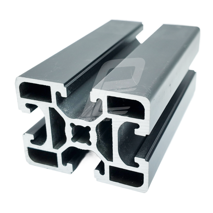 پروفیل 45 در 60 آلومینیومی شیاردار مهندسی سایز 45X60