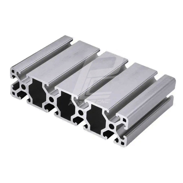 پروفیل 45 در 180 آلومینیومی شیاردار مهندسی سایز 45X180