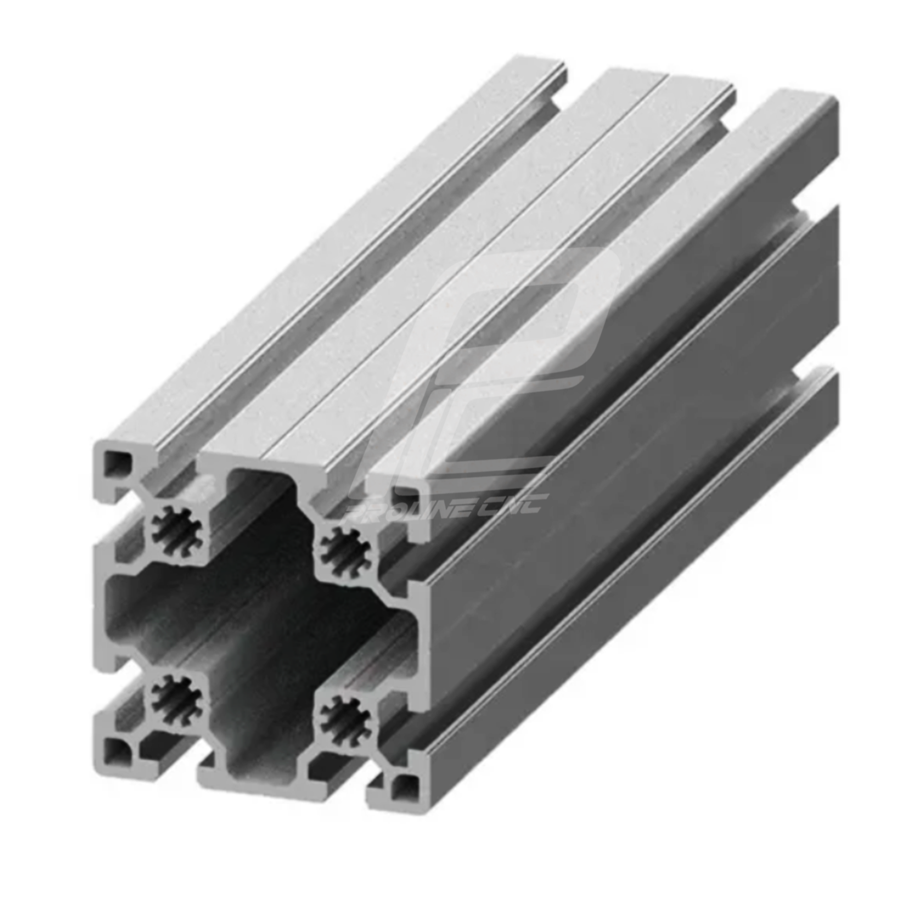 پروفیل 50 در 50 آلومینیومی شیاردار مهندسی سایز 50X50