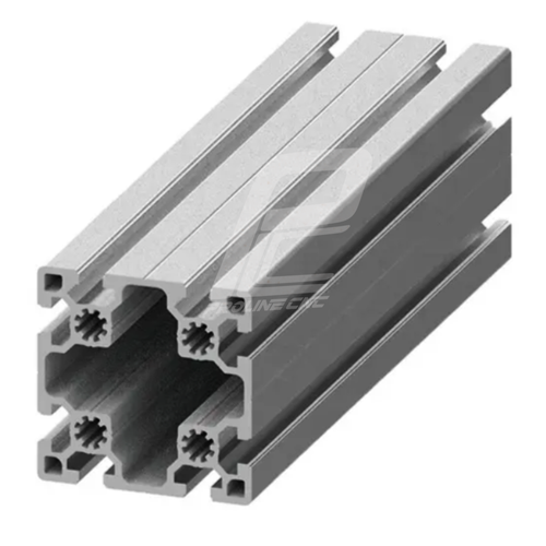 پروفیل 80 در 80 آلومینیومی شیاردار مهندسی سایز 80X80