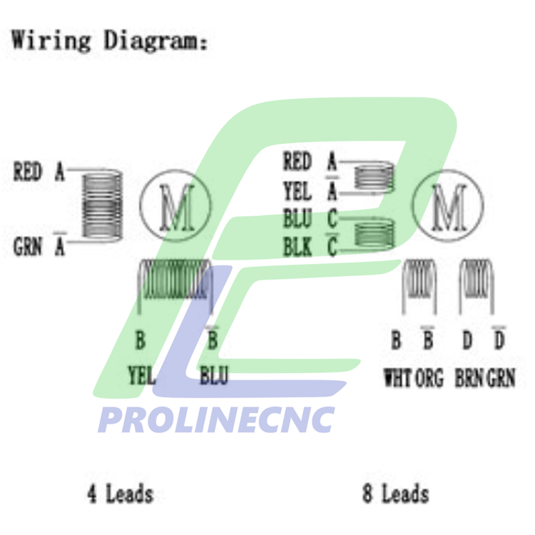 استپ موتور سی ان سی 45 کیلوگرم بر سانتی متر نما 34 مدل 86PH45 برند سی دبلیو CW