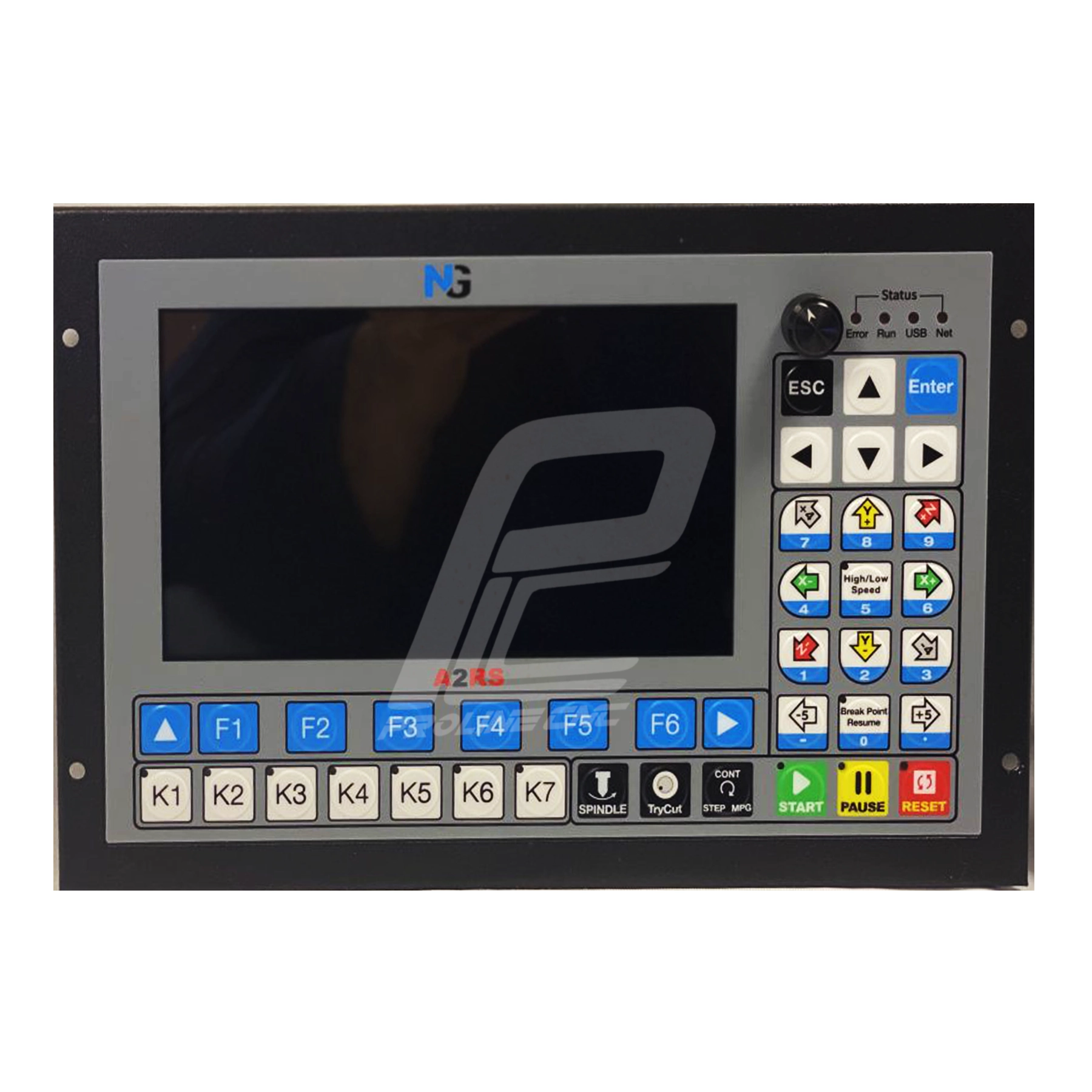 صفحه نمایش کنترلر سه محور سی ان سی Controller 3Axis CNC مدل A2RS مستقل و بدون نیاز به PLC