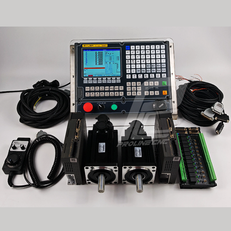 کنترلر تراش دو محور سی ان سی 8 اینچ Controller 2Axis CNC مدل 98T مجهز به PLC برند مش MASH