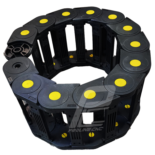 انرژی چین - انرژی گاید ابعاد داخلی 125×45 ابعاد خارجی 150×65 با شعاع خمش 125 میلیمتر برند GF رو باز