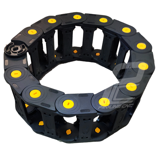 انرژی چین - انرژی گاید ابعاد داخلی 125×35 ابعاد خارجی 150×55 با شعاع خمش 75،100،150 میلیمتر برند GF رو باز