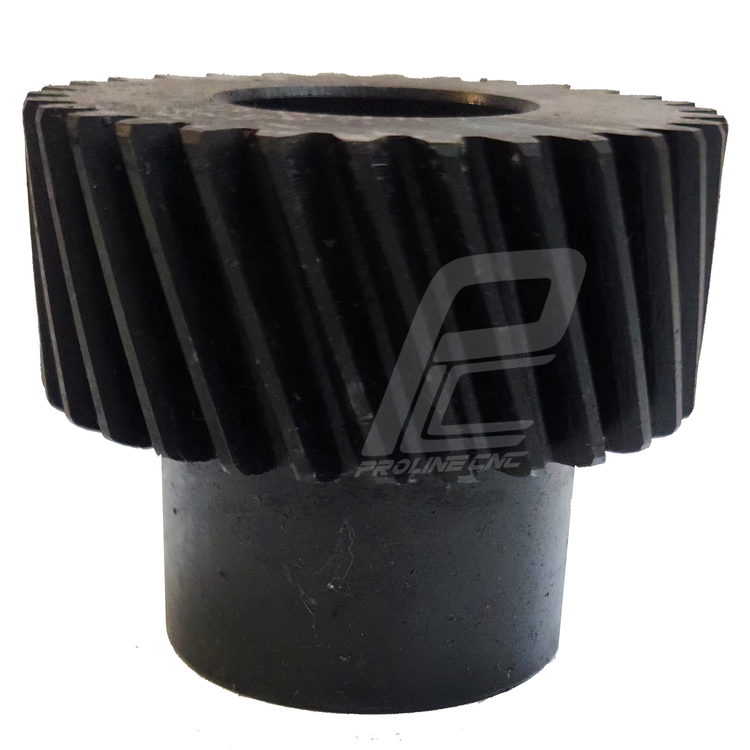 دنده مقابل مورب 30 دنده pinion rack2 مدول 2 نافی دار شفت 22