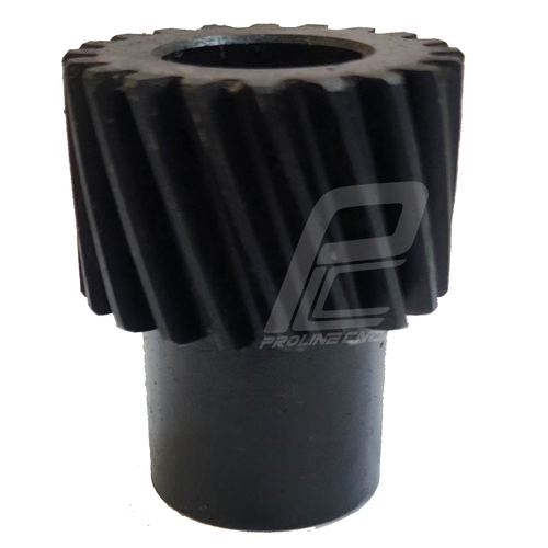 دنده مقابل مورب 20 دنده pinion rack2 مدول 2 نافی دار شفت 16