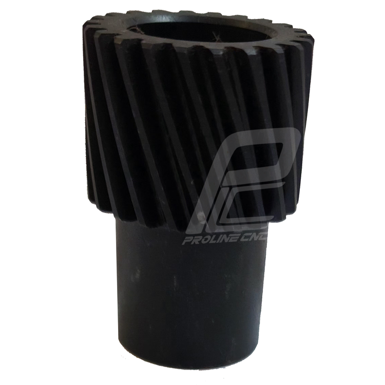 دنده مقابل مورب 22 دنده pinion rack1.5 مدول 1.5 نافی دار شفت 16