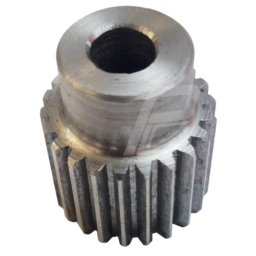 دنده مقابل ساده 22 دنده pinion rack1 مدول 1 نافی دار شفت 8