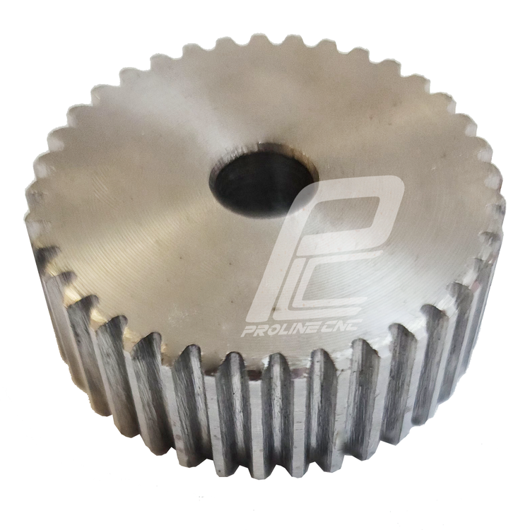 دنده مقابل ساده 37دنده pinion rack1 مدول 1 شفت 8