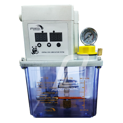 پمپ (یونیت) روغن کاری روانکاری اتوماتیک صنعتی دو لیتری تایمردار برند فونیکسPHOENIX(پمپ و گیربکس فلزی) Automatic lubrication pump 2Litr