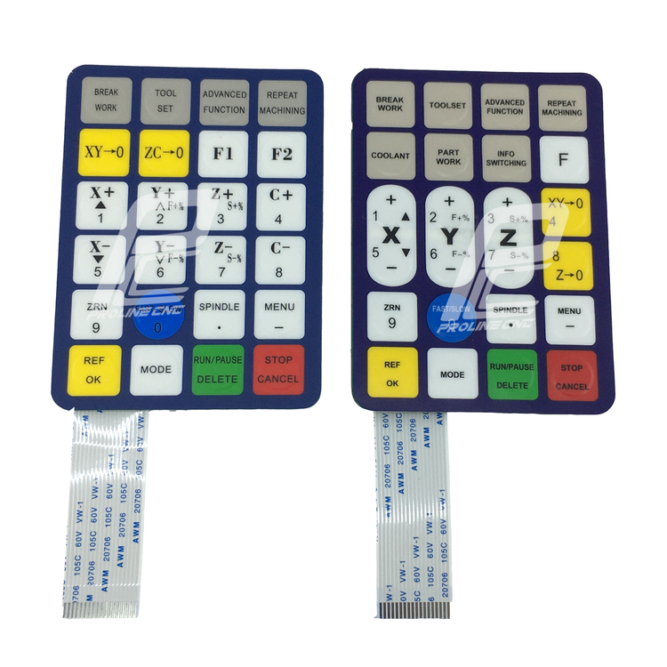 صفحه کلید کنترلر دی اس پی DSP B11, B18 ریچ اتو RICHAUTO (کیبرد کنترلر سی ان سی DSP)