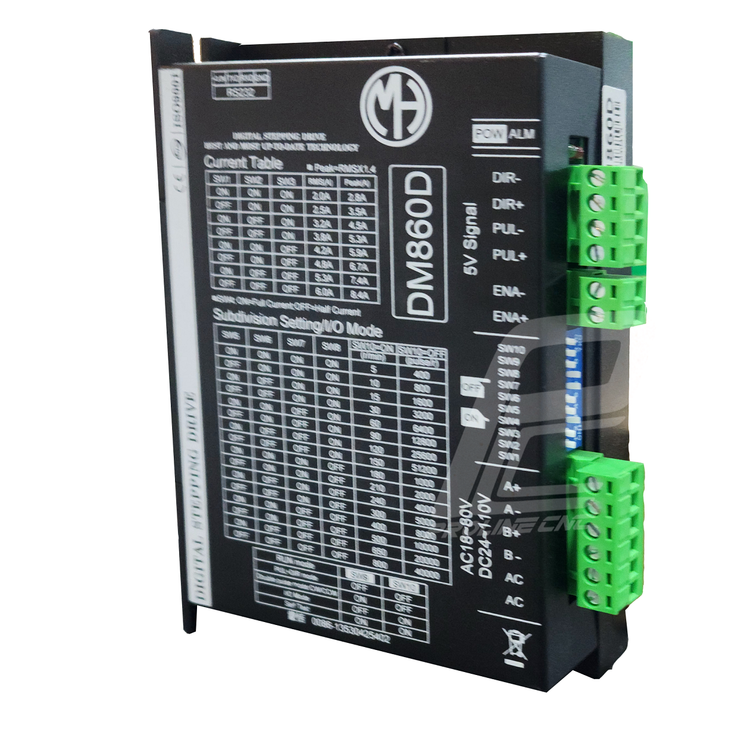 استپ درایو مخصوص موتور 85 تا 200 کیلوگرم مدل DM860D برند مش MASH دو فاز 7.2 آمپر