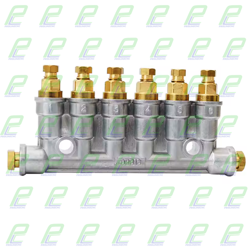 تقسیم روغن کاری قابل تنظیم 6 خانه برند PLC