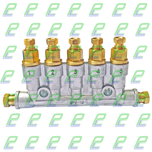 تقسیم روغن کاری قابل تنظیم 5 خانه برند Mash