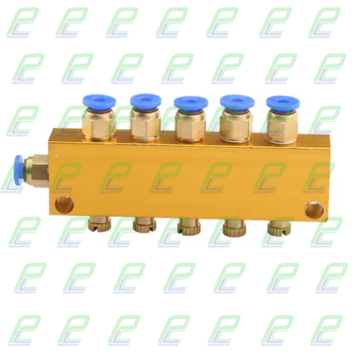 تقسیم روغن کاری قابل تنظیم فیتینگی 5 خانه برند Mash