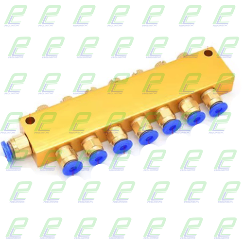 تقسیم روغن کاری قابل تنظیم فیتینگی 7 خانه برند Mash