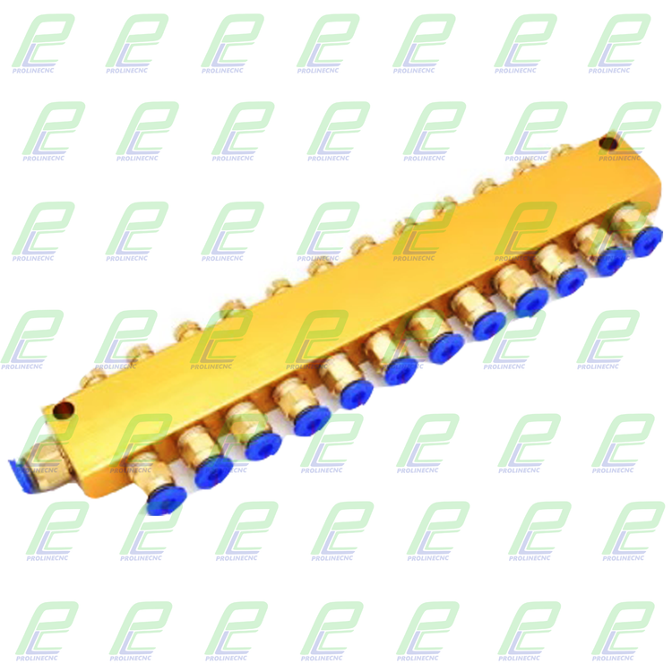 تقسیم روغن کاری قابل تنظیم فیتینگی 12 خانه برند Mash