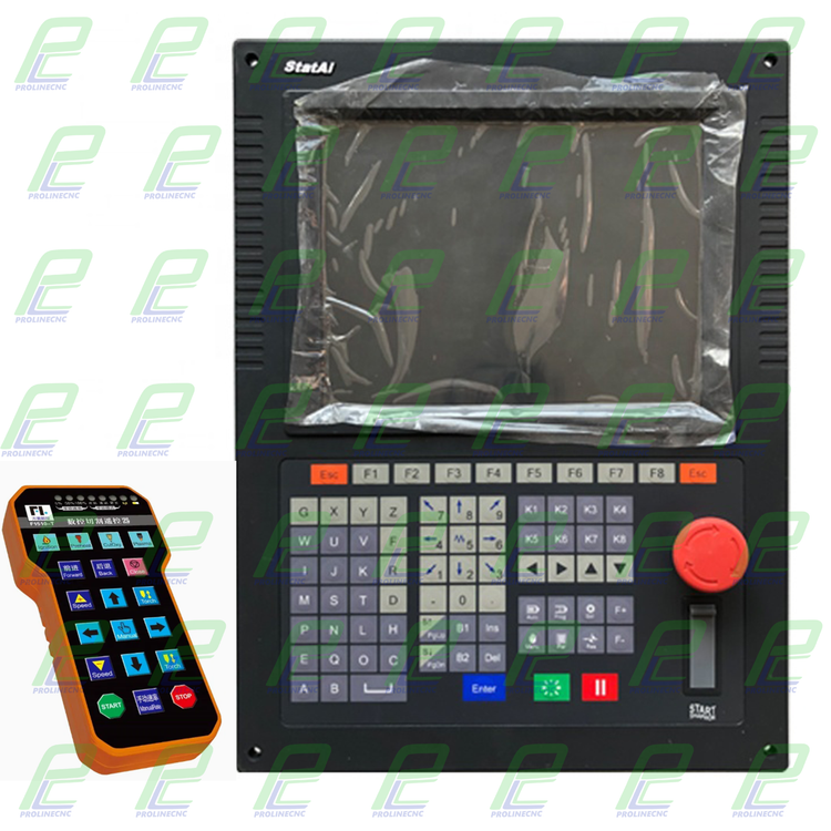 کنترلر پلاسما و هواگاز CNC سی ان سی میکرو استپ سه محور 3Axis مدل MICROSTEP CC/M4 با ریموت وایرلس