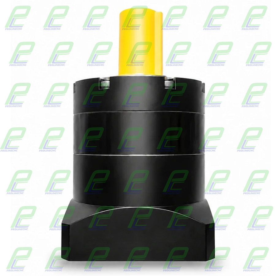 گیربکس خورشیدی 90  فلنج 120 نسبت 1 به 10  مدل PLE90 برند FS شفت 22 به 32 گیربکس سروو 1 کیلو وات به بالا 2000 دور
