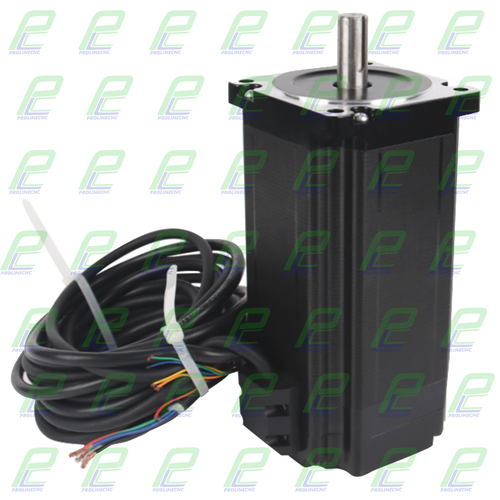 استپ موتور انکودردار 120 کیلو گرم مدل Easy servo 86ES120 نما 34، 8آمپر دو فاز برند FS