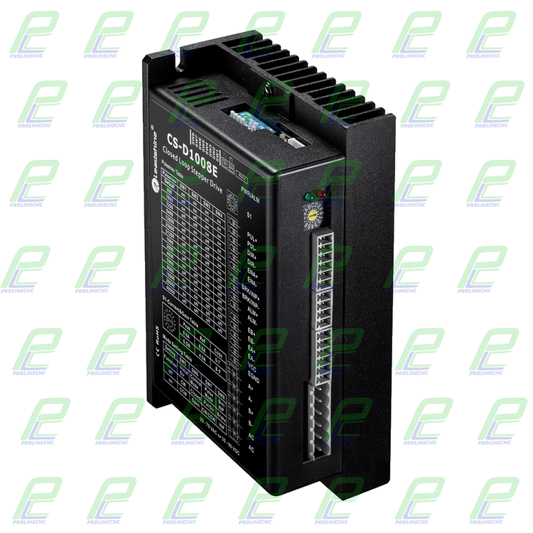 استپ درایو انکودردار مخصوص موتورهای 9 تا 120 کیلوگرم مدل CSD1008E برند لیدشاین leadshine دو فاز 8 آمپر